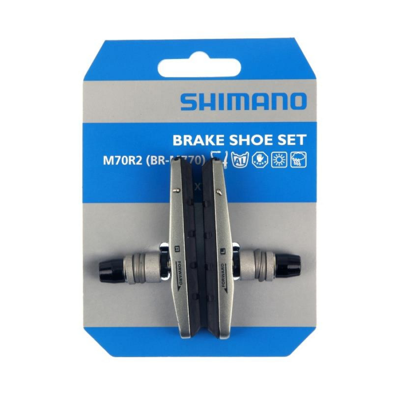 JEU PORTE-PATINS SHIMANO M070R2 POUR PATINS BR-M770 ARGENT - Y8EM9802A - 4524667233121