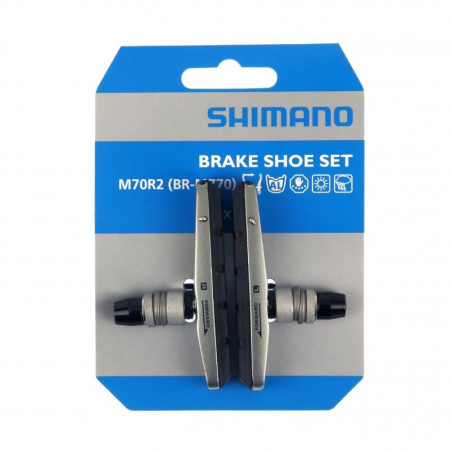 JEU PORTE-PATINS SHIMANO M070R2 POUR PATINS BR-M770 ARGENT - Y8EM9802A - 4524667233121