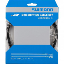 KIT CÂBLE/GAINE DÉRAILLEUR ARR.SHIMANO SP41 4mm 2100mm NOIR - Y60098023 - 4550170443092