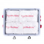 CAISSE STOCKAGE/TRANSP BATTERIES DENIOS S-BOX 1 BASIC 56L