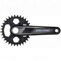 PÃ?DALIER SHIMANO DEORE M6100-1 DM 175 mm 32D 1x12V ALU NOIR - EFCM61001EXA2 - 4550170617493
