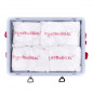 CAISSE STOCKAGE/TRANSP BATTERIES DENIOS XS-BOX 1 BASIC 18L
