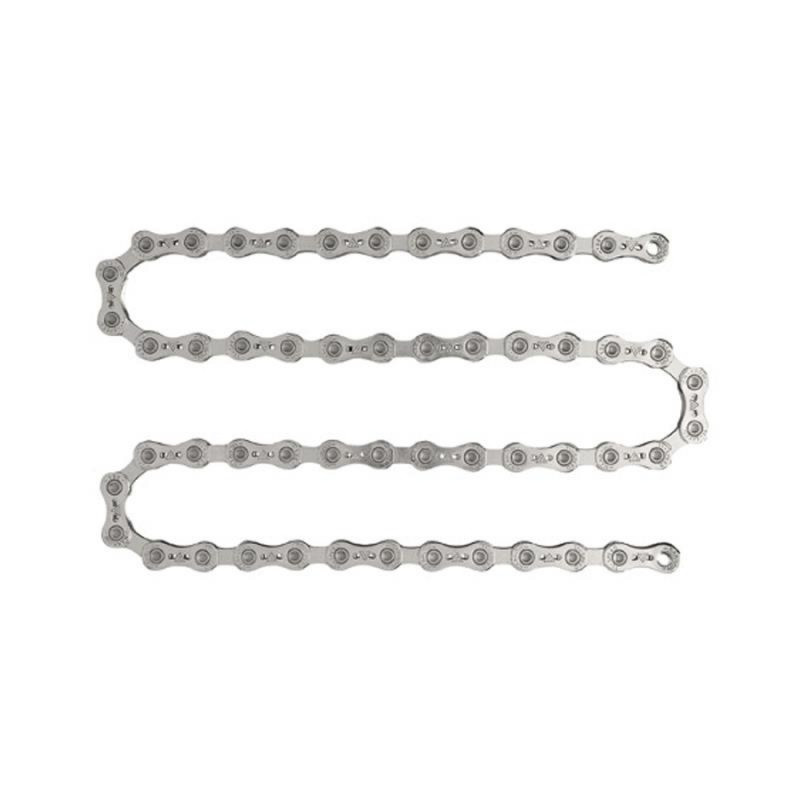 CHAÎNE MICHE 1/2x3/32   116 MAILLONS POUR SHIMANO 11V ARGENT - CH111B0S00000 - 8057013348041