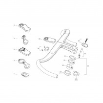 BOUCHON INFÉRIEUR DEDA SUPPORT CYCLOCOMPUTER CINTRE ALANERA - ALACOVER - 8059265688418