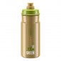 BIDON ELITE JET GREEN BROWN 550 ml VERT/MARRON LOGO BLANC - 201002 - 8020775038482