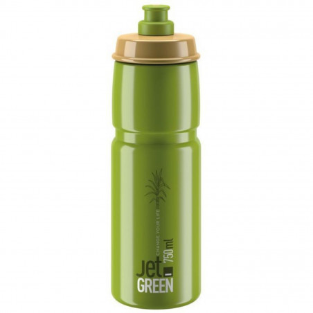 BIDON ELITE JET GRREN OLIVE 750 ml VERT OLIVE LOGO BLANC - 202001 - 8020775038475