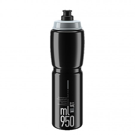 BIDON ELITE JET PLUS 950 ml NOIR LOGO GRIS - 190904 - 8020775038598