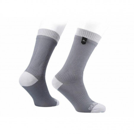 CHAUSSETTES SEALSKINZ MOYEN.IMPERMÉAB.P/CL.DOUX GRISES 39-42 - 11100055111120 - 5055754433586