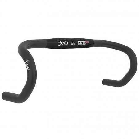 CINTRE DEDA ZERO100 ANATOMIC Di2 440mm 31.7 ALUMINIUM NOIRE - D100AB44 - 8059265687879