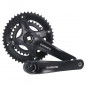 PÉDALIER SHIMANO TOURNEY 4 BRAS 170mm 46x30D 7/8V ALU NOIR - EFCTY5012C60XLB - 4550170444976
