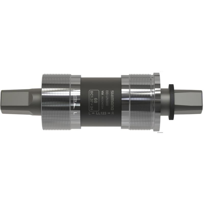 AXE PÉDALIER SHIMANO BB-UN300 BSA 68 - 118 mm CARRÉ CARTER - EBBUN300KB18B - 4550170619299
