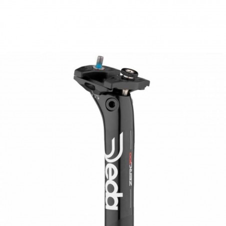TIGE SELLE DEDA ZERO100 27.2 350 mm 12 mm OFFSET ALU NOIRE - D100B27 - 8059265687893