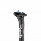 TIGE SELLE DEDA ZERO100 27.2 350 mm 12 mm OFFSET ALU NOIRE - D100B27 - 8059265687893