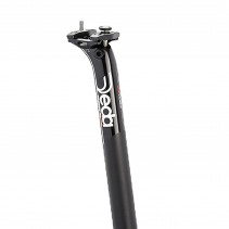 TIGE SELLE DEDA ZERO100 31.6 350 mm 12 mm OFFSET ALU NOIRE - D100B31 - 8059265687916