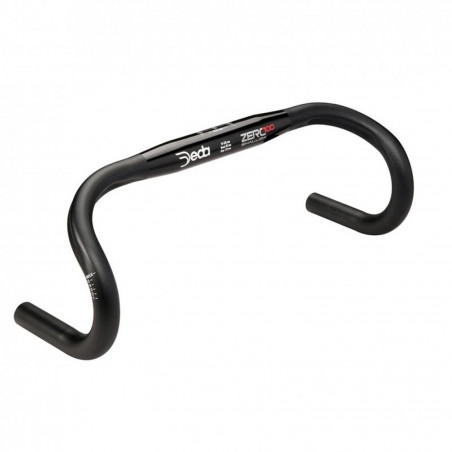 CINTRE DEDA ZERO100 SHALLOW Di2 440 mm 31.7 ALUMINIUM NOIR - D100SB44 - 8059265687848