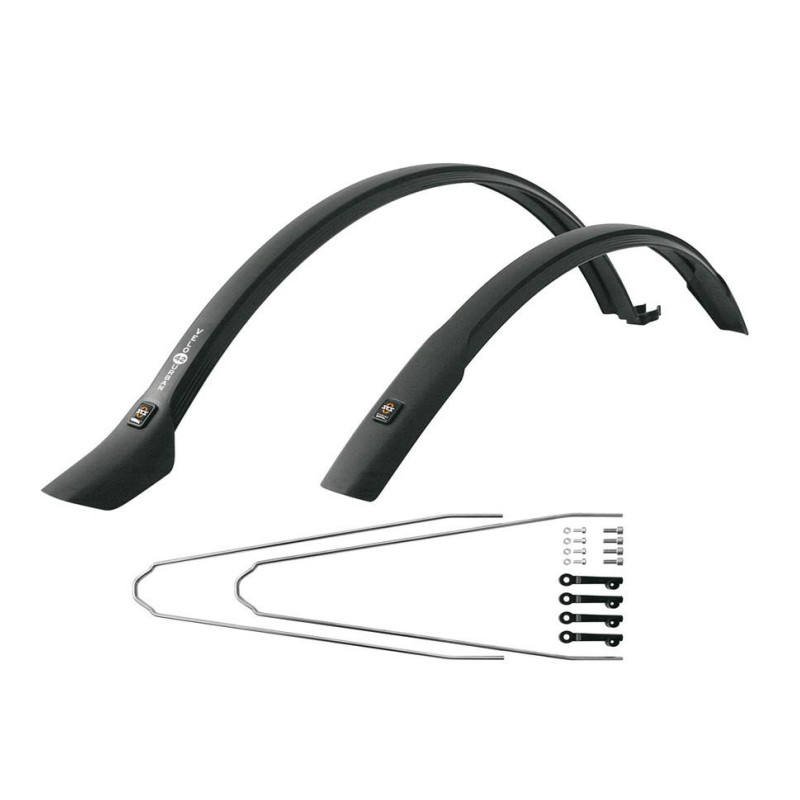 GARDE-BOUE ENFICHABLE SKS VELO 42 URBAN NOIR SET DE TRINGLES - 10998 - 4002556459161