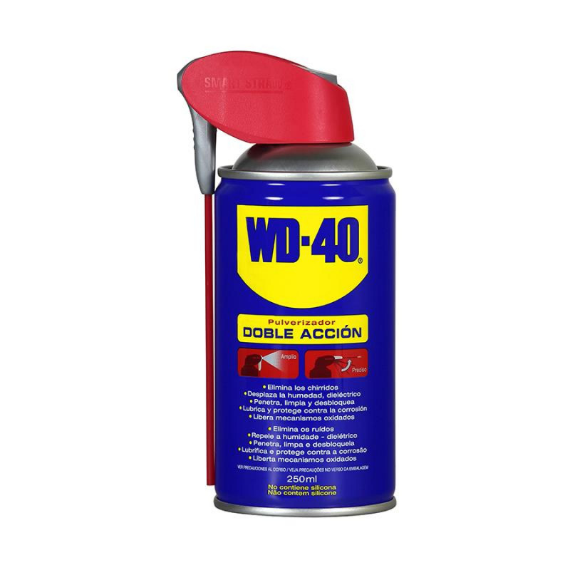 HUILE POLYV. WD-40 SMART STRAW SPRAY 250 ml - 34530 - 5032227344891