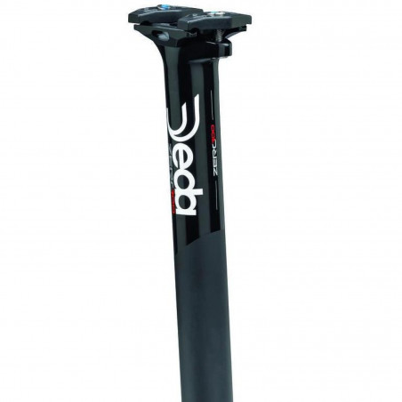 TIGE DE SELLE DEDA ZERO100 27.2 350 mm ALUMINIUM NOIRE - D100ZB27 - 8052783482490