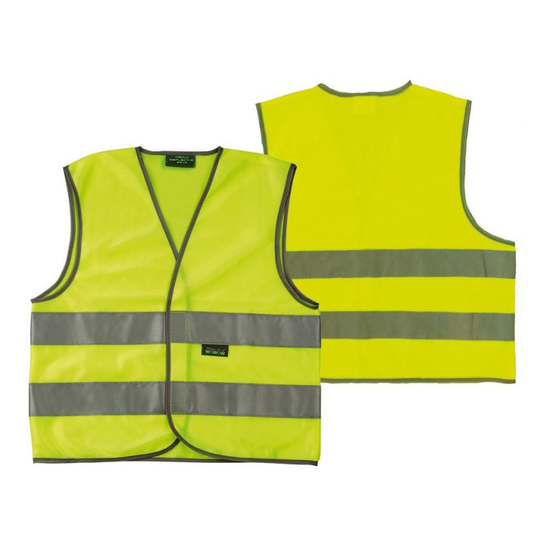 GILET SÉCURITÉ WOWOW ADULT RÉFLÉCHISSANT JAUNE TALLE M - 10068B PPB - 5425012434189