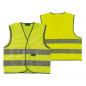 GILET SÉCURITÉ WOWOW ADULT RÉFLÉCHISSANT JAUNE TALLE M - 10068B PPB - 5425012434189