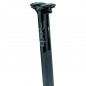 TIGE SELLE DEDA ZERO100 27.2 350 mm ALU NOIR MATE/BRILLANTE - D100ZBOB27 - 8052783482513