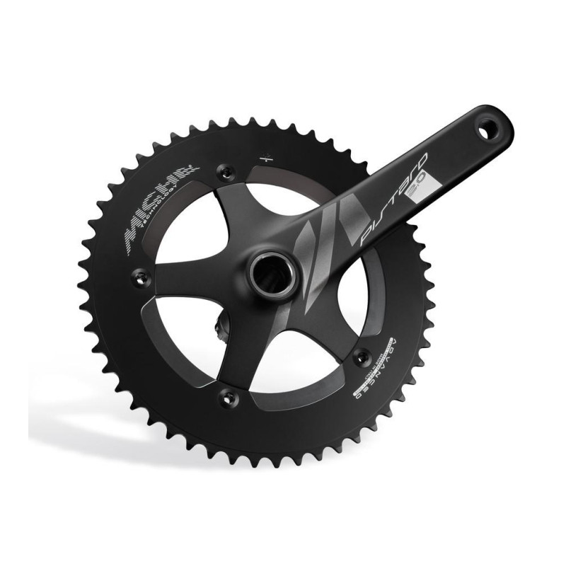PÉDALIER MICHE PISTARD 2.0 170 mm  BCD 144 44 DENTS NOIR - CSP20BBF44000 - 8050148699699