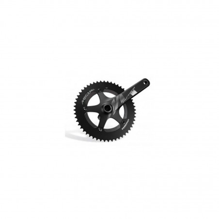 PÉDALIER MICHE PISTARD AIR 165 mm  BCD 144 51 DENTS NOIR - CSPC0BBD51000 - 8050148699057