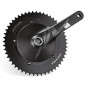 PÉDALIER MICHE PISTARD AIR 170 mm  BCD 144 49 DENTS NOIR - CSPC0BBF49000 - 8050148699231