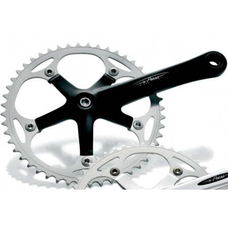 PÉDALIER MICHE XPRESS 170MM BCD 135 47 DENTS NOIR/ARGENT - CSXP0EBF47000 - 8050148691686