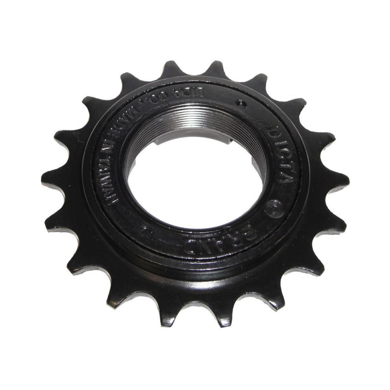 ROUE LIBRE DE PISTE MICHE 1/8 18 DENTS 1V AVEC VIS NOIRE - SPFR100018000 - 8054521675188