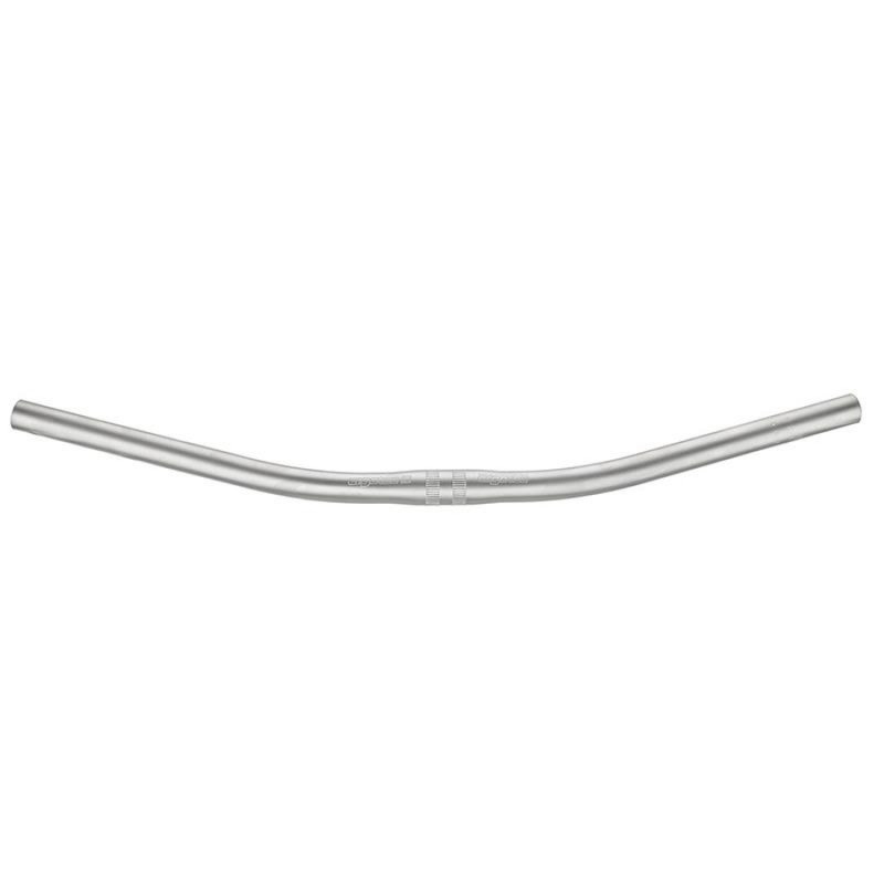 CINTRE ERGOTEC MOON CRUISER 605 mm 25.4 23º ACIER ARGENT - 19235021 - 4016538085262