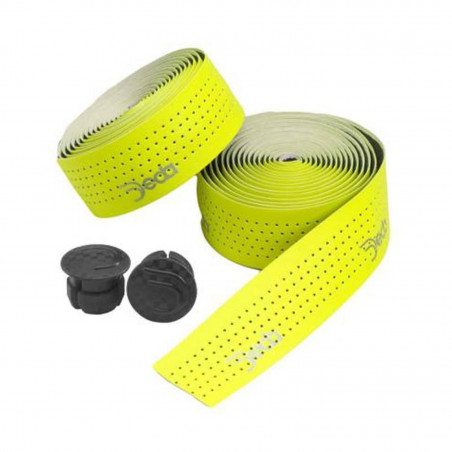 JEU DE GUIDOLINE DEDA MISTRAL JAUNE FLUO - DEDATAPE106 - 8051406529109