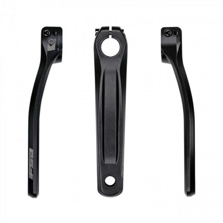 PÉDALIER FSA CK-751 E-BIKE 165 mm POUR SHIMANO ALU NOIR - 324-0040002050 - 4710243889121