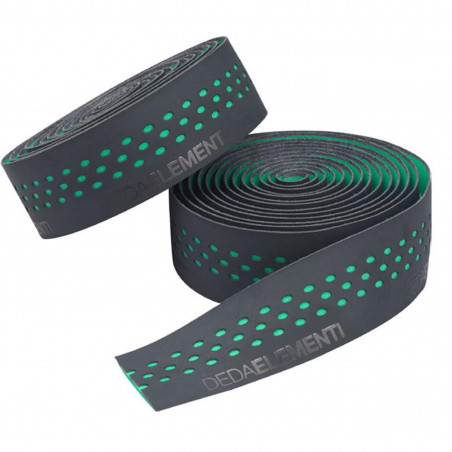 JEU DE GUIDOLINE DEDA PRESA NOIRE/VERTE - DEDATAPE408 - 8052783483923