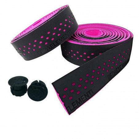JEU DE GUIDOLINE DEDA PRESA NOIRE/ROSE FUCSIA - DEDATAPE409 - 8052783483480