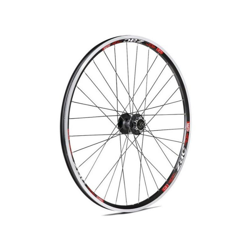 ROUE AVA.GURPIL ZAC 26 DISQUE 6 TROUS 9x100mm SHIMANO NOIRE - 502100 - 8420015021005