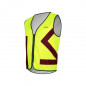 GILET SÉCURITÉ WOWOW CITIZEN JAUNE RÉFLÉCHISSANT TAILLE S - 110230 - 5420071103472