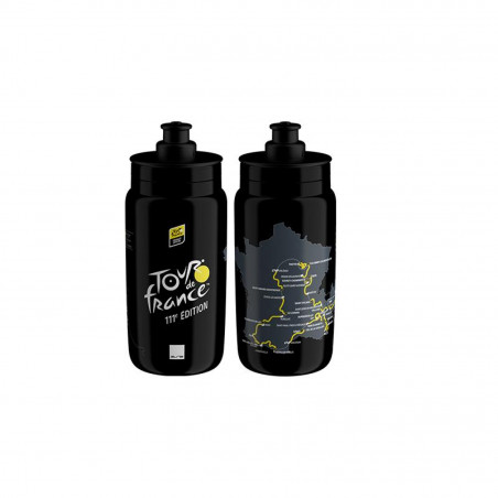 BIDON ELITE FLY TOUR DE FRANCE NOIR MAP 550 ml 2024