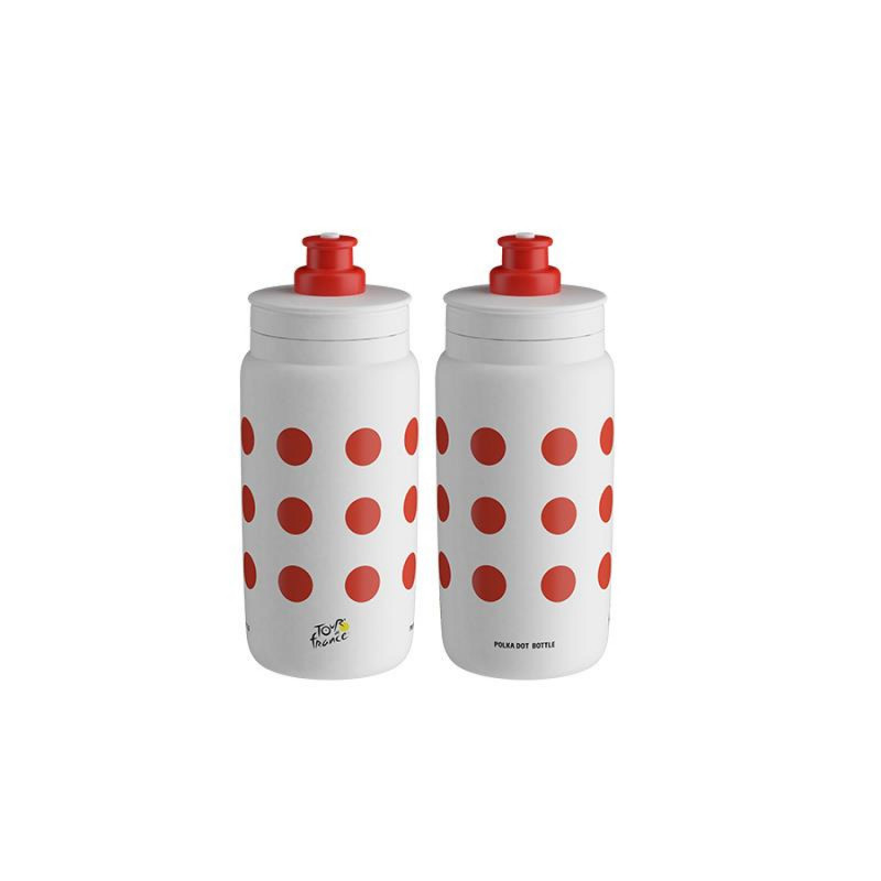 BIDON ELITE FLY TOUR DE FRANCE MALLOT A POIS 550 ml 2024