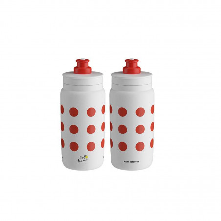 BIDON ELITE FLY TOUR DE FRANCE MALLOT A POIS 550 ml 2024