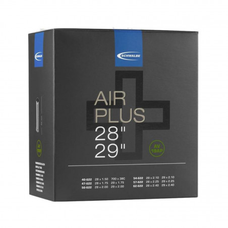 CHAMBRE SCHWALBE AIR PLUS 24x1.50-2.50 VALVE STANDARD 40 mm - 10461770 - 4026495903158