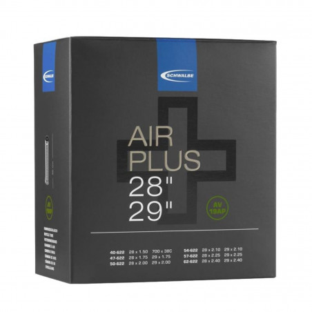 CHAMBRE SCHWALBE AIR PLUS 24x1.50-2.50 VALVE PRESTA 40 mm - 10461873 - 4026495905312
