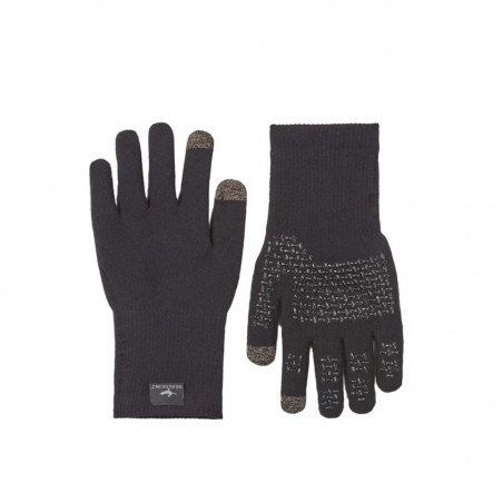 GANTS LONGS SEALSKINZ ANMER ALL WEATHER ULTRA GRIP WP NOIR S