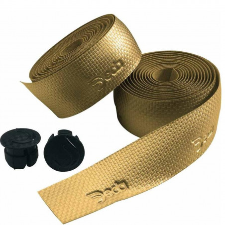 JEU DE GUIDOLINE DEDA SPECIAL CARBON LOOK OR OLYMPIQUE - DEDATAPEORO - 8051406523206