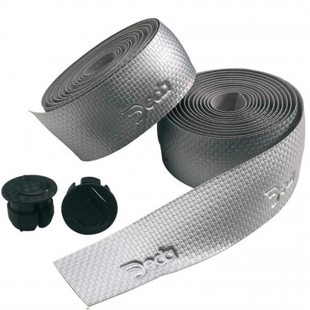 JEU DE GUIDOLINE DEDA SPECIAL CARBON LOOK ARGENT - DEDATAPESILCARB - 8051406523213