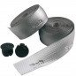 JEU DE GUIDOLINE DEDA SPECIAL CARBON LOOK ARGENT - DEDATAPESILCARB - 8051406523213