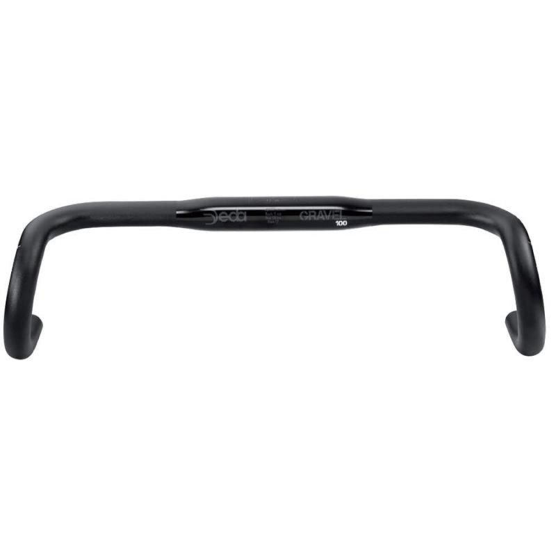 CINTRE DEDA GRAVEL100 RHM Di2 400 31.7 ALU NR MAT/BRILLANT - G10040 - 8052783480595