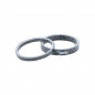 SET ENTRETOISES DEDA TUBE DIRECTION 1-1/8   5 mm CAR.NR(10 U - HDCS05KIT - 8059265688340