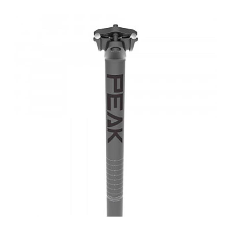 TIGE DE SELLE DEDA MUD PEAK 30.9 400 mm 20 mm OFFSET ALU NR - MUDPK309 - 8052783484180