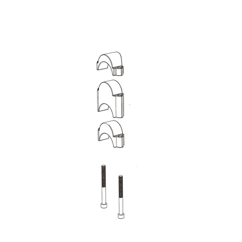 KIT ENTRETOISES DEDA PARABOLICA/FASTBLACK(2x10/2x15/2x30 mm) - PARARISERKIT - 8059265688548